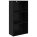Raft pentru cărți Stejar Negru 60 x 30 x 76.5 cm Lemn compozit - WALTI WALTI