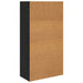 Raft pentru cărți Stejar Negru 60 x 30 x 76.5 cm Lemn compozit - WALTI WALTI