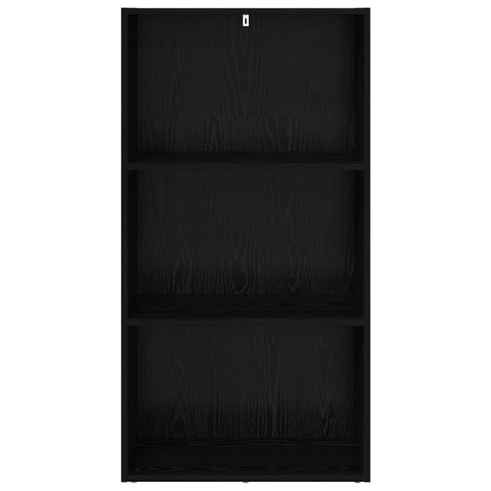 Raft pentru cărți Stejar Negru 60 x 30 x 76.5 cm Lemn compozit - WALTI WALTI