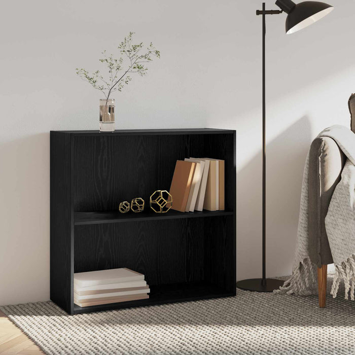 Raft pentru cărți Stejar Negru 60 x 30 x 76.5 cm Lemn compozit - WALTI WALTI