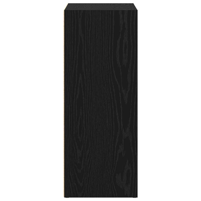 Raft pentru cărți Stejar Negru 60 x 30 x 76.5 cm Lemn compozit - WALTI WALTI