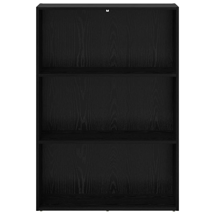 Raft pentru cărți Stejar Negru 60 x 30 x 76.5 cm Lemn compozit - WALTI WALTI