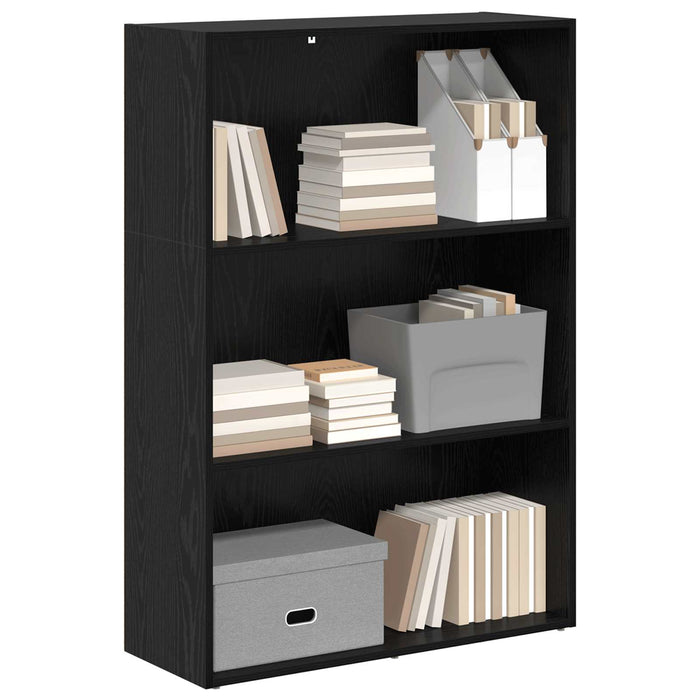 Raft pentru cărți Stejar Negru 60 x 30 x 76.5 cm Lemn compozit - WALTI WALTI