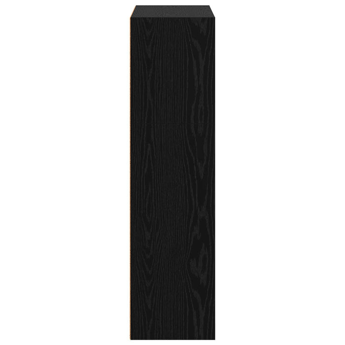 Raft pentru cărți Stejar Negru 60 x 30 x 76.5 cm Lemn compozit - WALTI WALTI