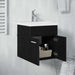 Dulap de chiuvetă Stejar Negru 41 x 38,5 x 46 cm Lemn compozit - WALTI WALTI