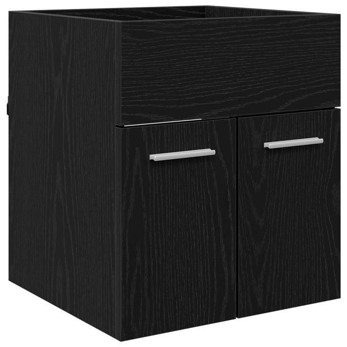 Dulap de chiuvetă Stejar Negru 41 x 38,5 x 46 cm Lemn compozit - WALTI WALTI