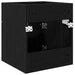Dulap de chiuvetă Stejar Negru 41 x 38,5 x 46 cm Lemn compozit - WALTI WALTI
