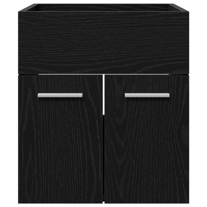 Dulap de chiuvetă Stejar Negru 41 x 38,5 x 46 cm Lemn compozit - WALTI WALTI