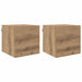 Cabinet TV Stejar Artizanal 30,5 x 30 x 30 cm Lemn compozit - WALTI WALTI
