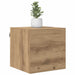Cabinet TV Stejar Artizanal 30,5 x 30 x 30 cm Lemn compozit - WALTI WALTI