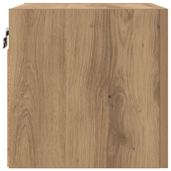 Cabinet TV Stejar Artizanal 30,5 x 30 x 30 cm Lemn compozit - WALTI WALTI