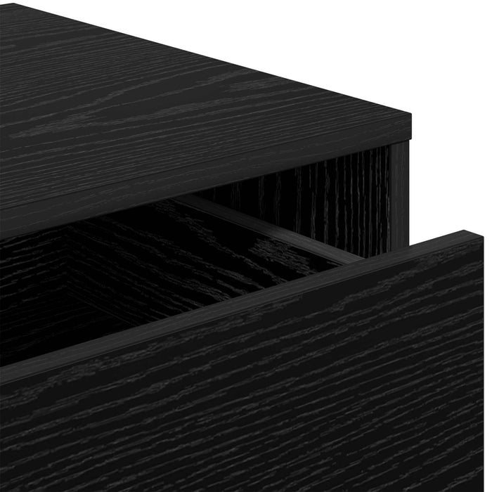 Dulap cu sertare Stejar Negru 41 x 40 x 58 cm Lemn compozit - WALTI WALTI