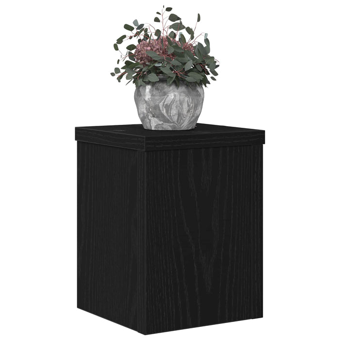 Suport pentru plante 2 pcs Stejar Negru 15 x 15 x 20 cm - WALTI WALTI