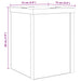 Suport pentru plante 2 pcs Stejar Negru 15 x 15 x 20 cm - WALTI WALTI