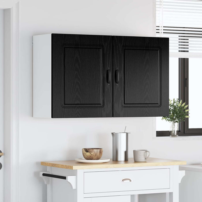 Panou mașină de spălat vase cu ușă Kalmar 2 pcs Stejar Negru - WALTI WALTI