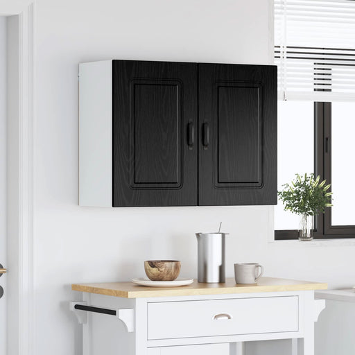 Dulap de bucătărie cu ușă Kalmar Stejar Negru 80 x 31 x 60 cm - WALTI WALTI