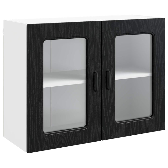 Dulap de bucătărie cu ușă Kalmar Stejar Negru 80 x 31 x 60 cm - WALTI WALTI