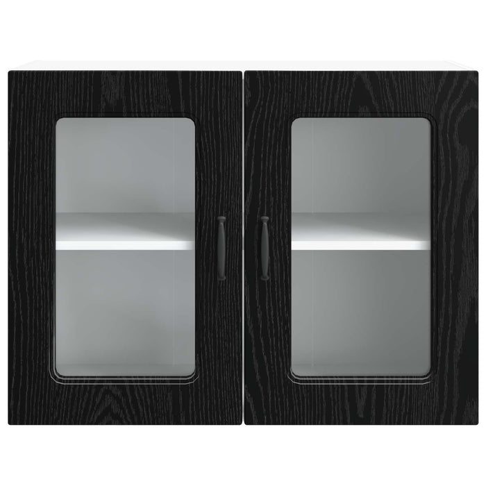 Dulap de bucătărie cu ușă Kalmar Stejar Negru 80 x 31 x 60 cm - WALTI WALTI