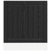 Dulap de bucătărie Stejar Negru 60 x 1,5 x 67 cm Lemn compozit - WALTI WALTI