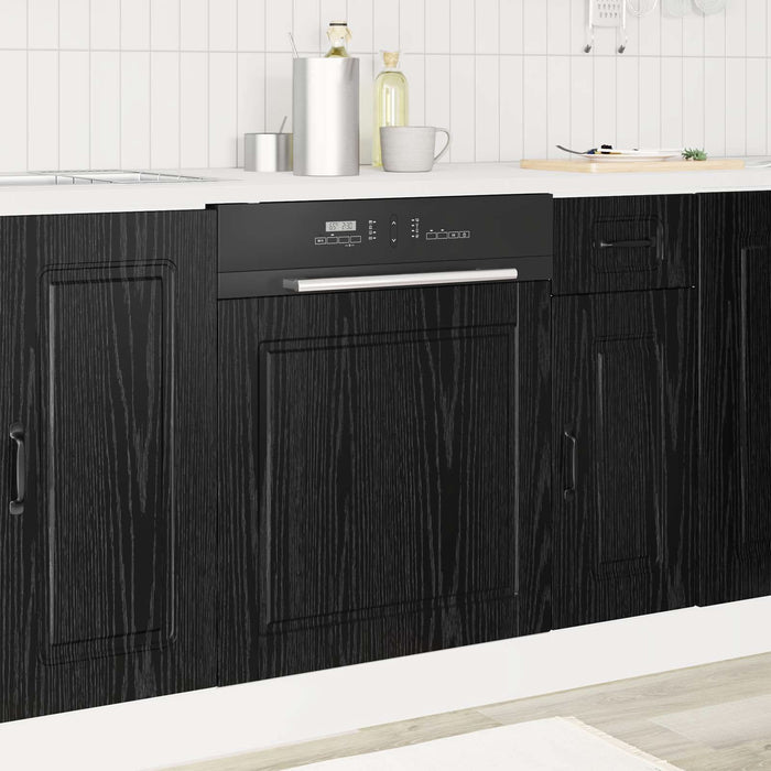 Dulap de bucătărie Stejar Negru 60 x 1,5 x 67 cm Lemn compozit - WALTI WALTI