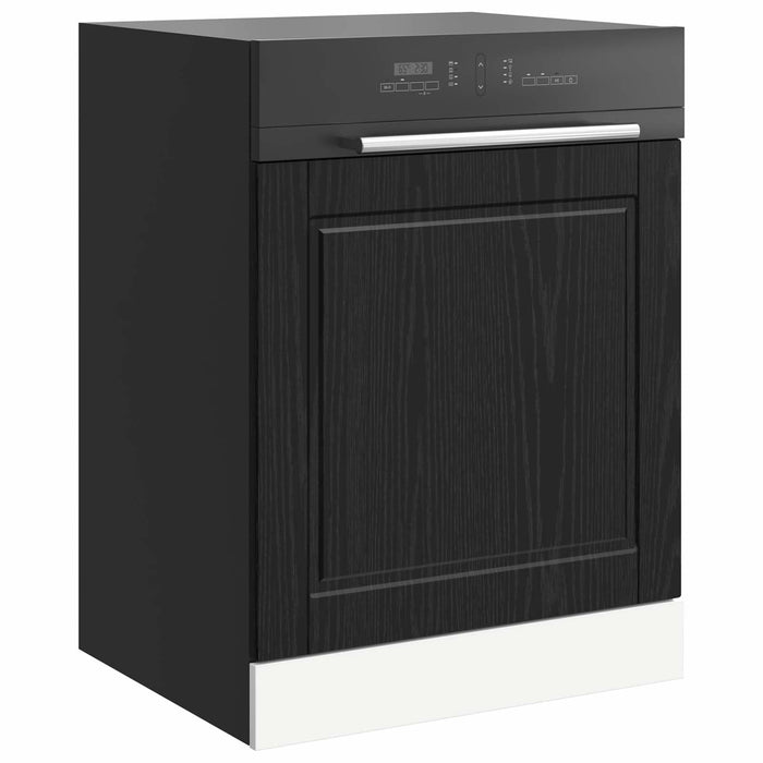 Dulap de bucătărie Stejar Negru 60 x 1,5 x 67 cm Lemn compozit - WALTI WALTI