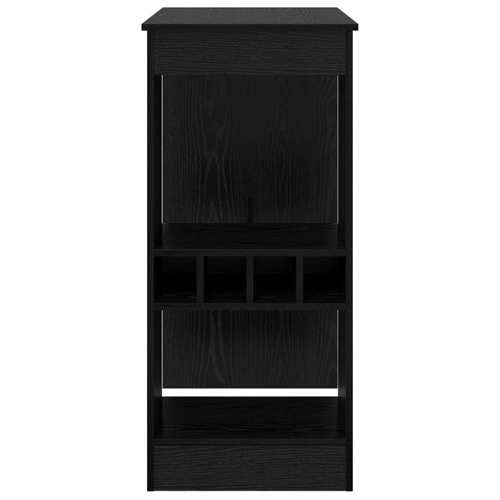 Masă de bar Stejar Negru 90 x 47.5 x 103.5 cm Lemn compozit - WALTI WALTI
