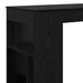 Masă de bar Stejar Negru 102 x 50 x 103,5 cm Lemn compozit - WALTI WALTI
