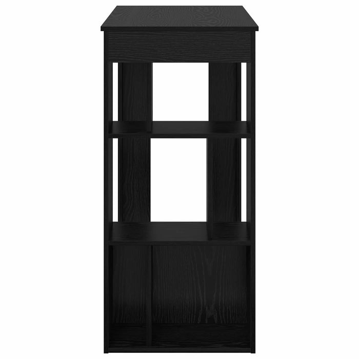 Masă de bar Stejar Negru 102 x 50 x 103,5 cm Lemn compozit - WALTI WALTI
