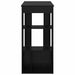 Masă de bar Stejar Negru 102 x 50 x 103,5 cm Lemn compozit - WALTI WALTI