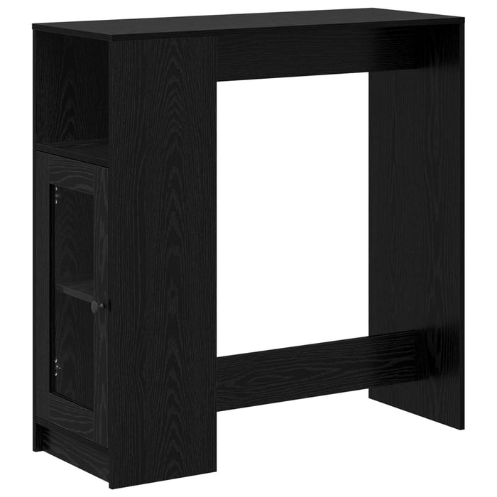 Masă de bar Stejar Negru 101 x 40 x 103,5 cm Lemn compozit - WALTI WALTI