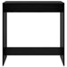 Masă de bar Stejar Negru 102 x 50 x 103,5 cm Lemn compozit - WALTI WALTI