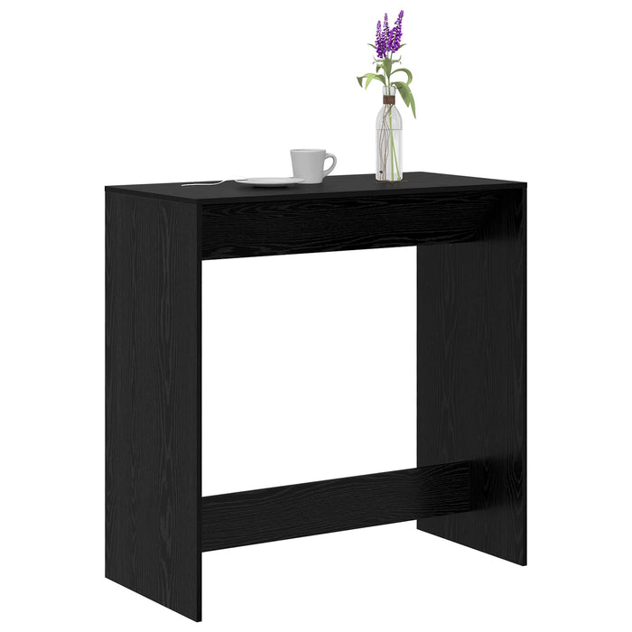 Masă de bar Stejar Negru 102 x 50 x 103,5 cm Lemn compozit - WALTI WALTI