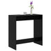 Masă de bar Stejar Negru 102 x 50 x 103,5 cm Lemn compozit - WALTI WALTI