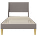 Cadru de pat cu headboard placă de conectare - WALTI WALTI