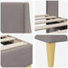 Cadru de pat cu headboard placă de conectare - WALTI WALTI