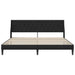 Cadru de pat cu headboard Negru 200 x 200 cm Catifea - WALTI WALTI