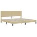 Cadru de pat cu headboard Verde deschis gri 180 x 200 cm - WALTI WALTI