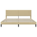 Cadru de pat cu headboard Verde deschis gri 180 x 200 cm - WALTI WALTI