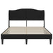 Cadru de pat cu headboard Negru 120 x 190 cm Piele artificială - WALTI WALTI
