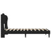 Cadru de pat cu headboard Negru 80 x 200 cm Catifea - WALTI WALTI