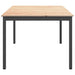 Masă de dining natural 200 x 100 x 75 cm Lemn de pin masiv - WALTI WALTI