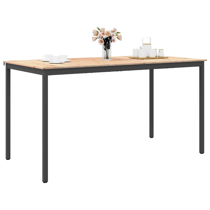 Masă de bar natural 110 x 55 x 105 cm Lemn de pin masiv - WALTI WALTI