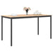 Masă de bar natural 110 x 55 x 105 cm Lemn de pin masiv - WALTI WALTI