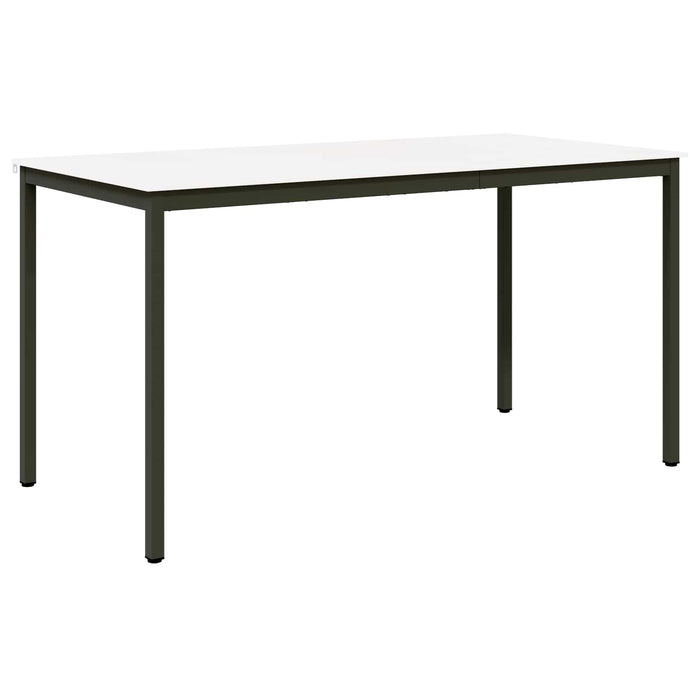 Masă de bar Alb 200 x 100 x 105 cm Lemn de pin masiv WALTI