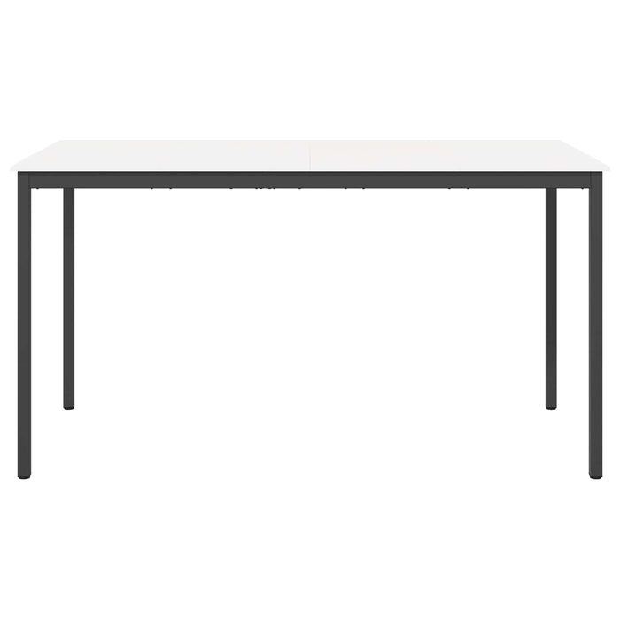Masă de bar Alb 200 x 100 x 105 cm Lemn de pin masiv WALTI