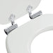 Capac de toaletă cu închidere lentă 2 pcs Alb 44 x 38 cm - WALTI WALTI