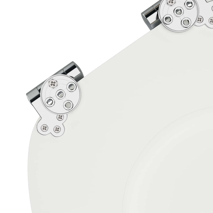 Capac de toaletă cu închidere lentă 2 pcs Alb 44 x 38 cm - WALTI WALTI