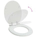 Capac de toaletă cu închidere lentă 2 pcs Alb 44 x 38 cm - WALTI WALTI