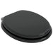 Capac de toaletă cu închidere lentă 2 pcs Negru 44 x 38 cm - WALTI WALTI