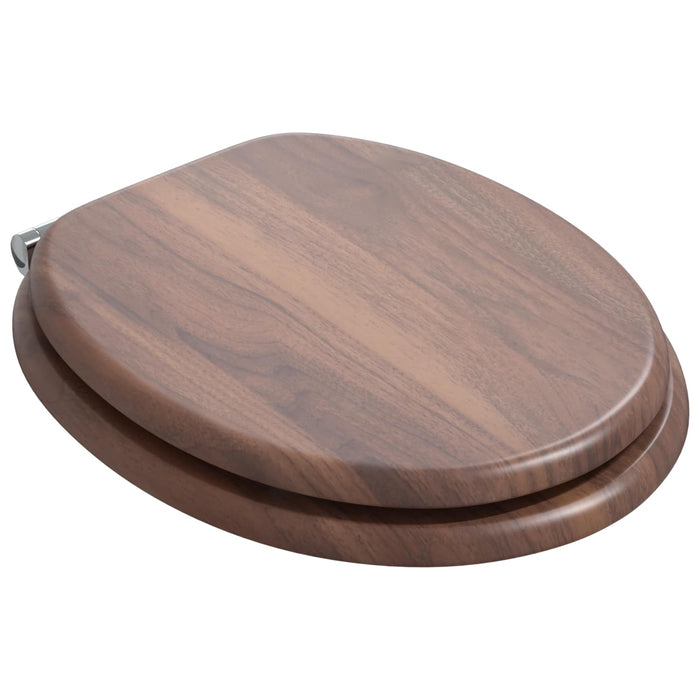 Capac de toaletă cu închidere lentă 2 pcs Maro 44 x 38 cm - WALTI WALTI